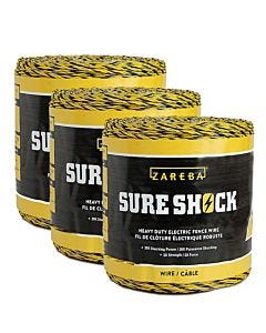 Zareba® Heavy-Duty Sure Shock Polywire - 3 Pack