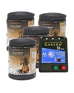 ElectroBraid® Buy 4 Black Reels, Get 1 FREE 50 Mile Charger
