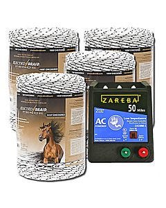 ElectroBraid® Buy 4 Checkered Reels, Get 1 FREE 50 Mile  Charger