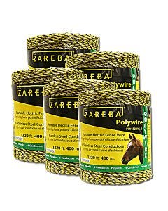 Zareba® Yellow 6 Conductor Polywire