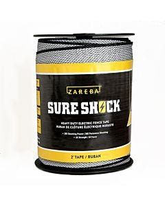 Zareba&reg; Heavy-Duty Sure Shock&reg; 2 inch Polytape