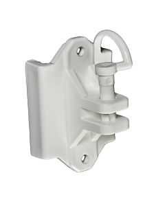 Zareba® White Pin-Lock Wood and T-Post Insulator