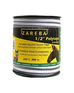 Zareba® White 1/2 Inch Polytape