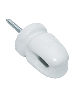 Zareba&reg; Large Ceramic Lag Screw Insulator