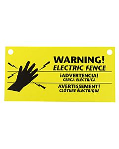 Zareba® Electric Fence Warning Signs - 1-Pack