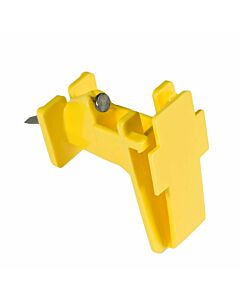  Zareba® Yellow Polytape Wood Post Insulator