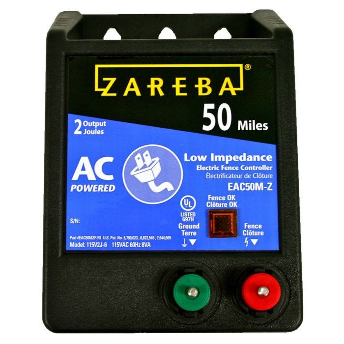 Zareba® 50 Mile AC Powered Low Impedence Charger