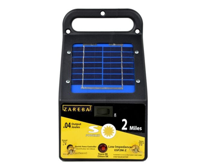 Zareba® 2 Mile Solar Low Impedance Charger