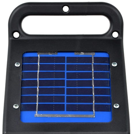 solar-powered electric fencing