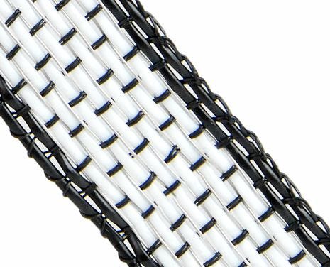 Lock-stitched edges