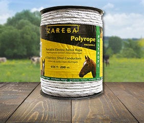 Zareba® Yellow 6 Conductor Polywire