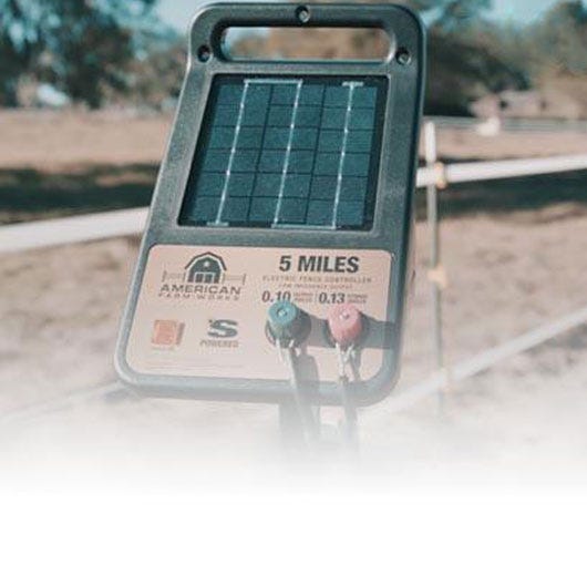 American Farmworks Solar Fence Charger Blinking Red Light  