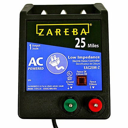 Zareba Low-impedance fence charger